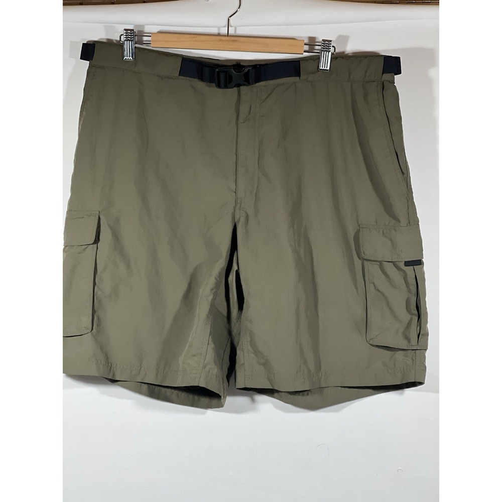 EMS Cargo Shorts Mens 40 Green Nylon Hiking Tactical Outdoor Utility